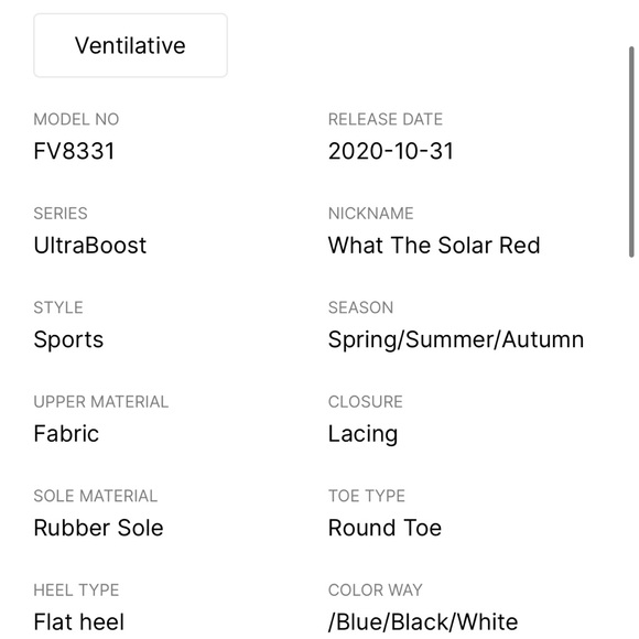 Adidas Ultra Boost 20 Primeblue in What the Solar Red - Picture 9 of 9